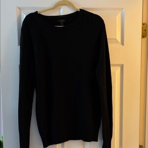 J. Crew Black Slim Sweater